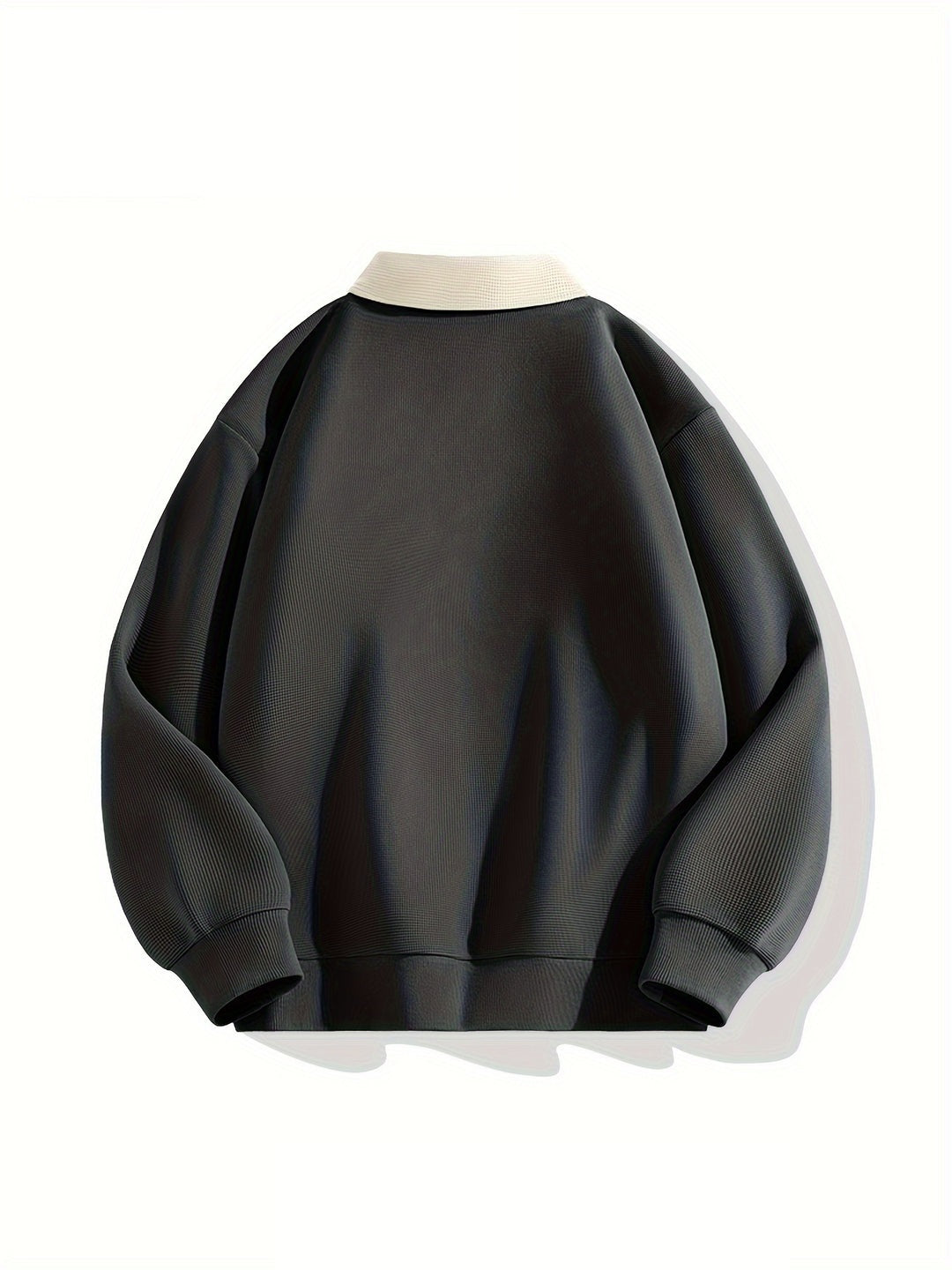 Modischer und bequemer Herren-Polopullover mit Waffelstruktur und Knopfleiste | Viggo