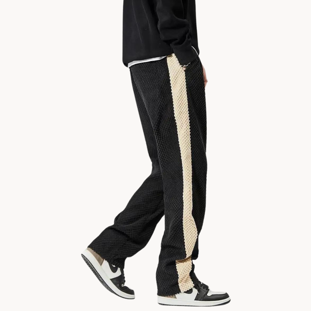 Stylische Cord-Jogginghose mit Waffelmuster für ultimativen Komfort und mühelosen Stil | Julius