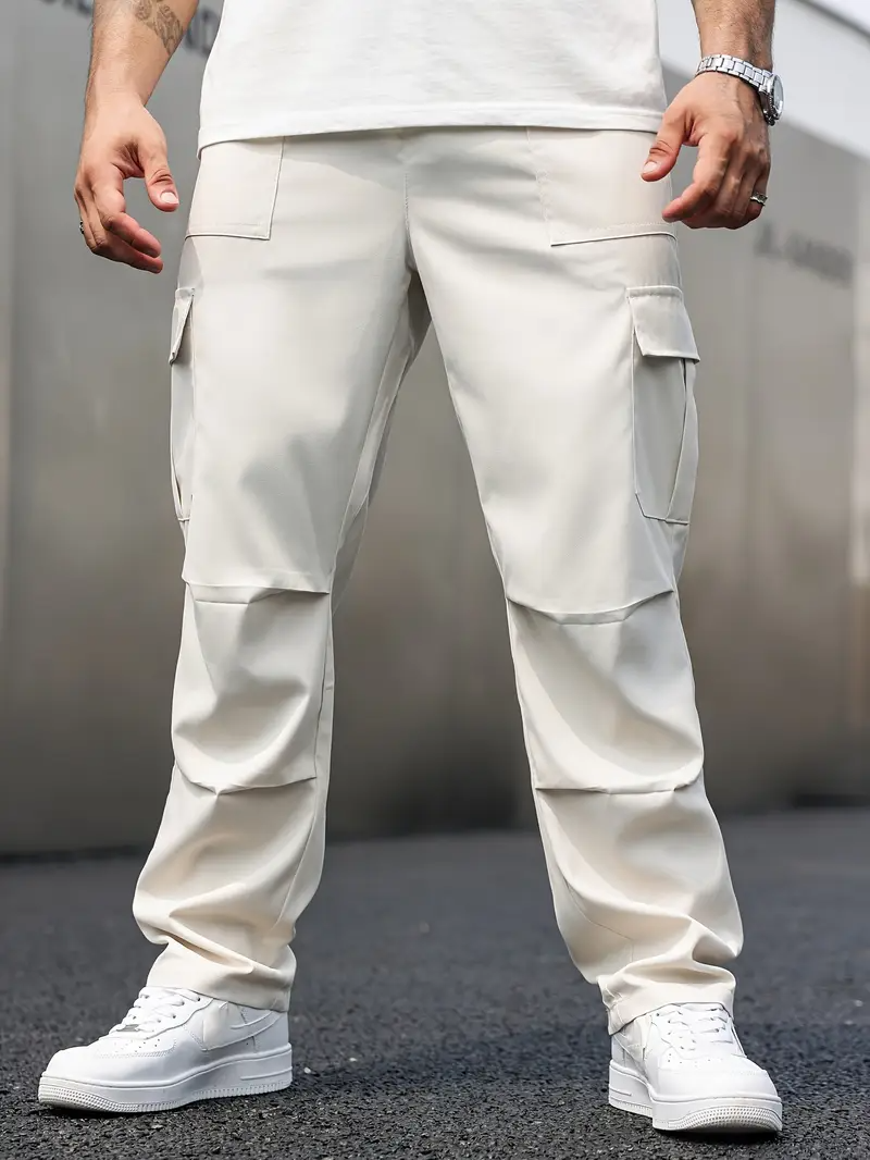 Vielseitige Herren-Cargohose mit mehreren Taschen und entspannter Passform | Roderik