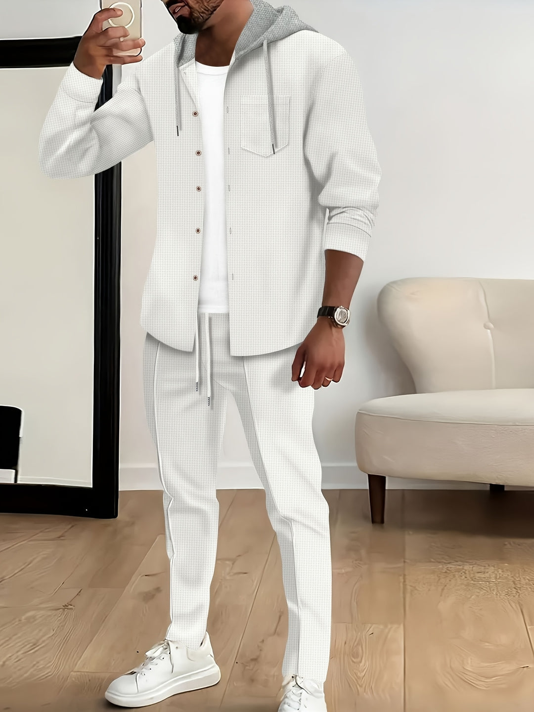 Herren Sport Set | Stylisch & Bequem | Kapuze & Kordelzughose