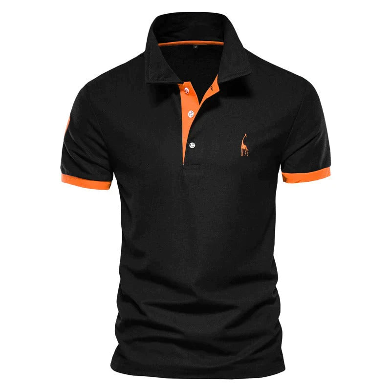 Herren Polo T-Shirt | Kurze Ärmel & Kragen | Lässiges Sommer-Polo | Baumwolle & Polyester