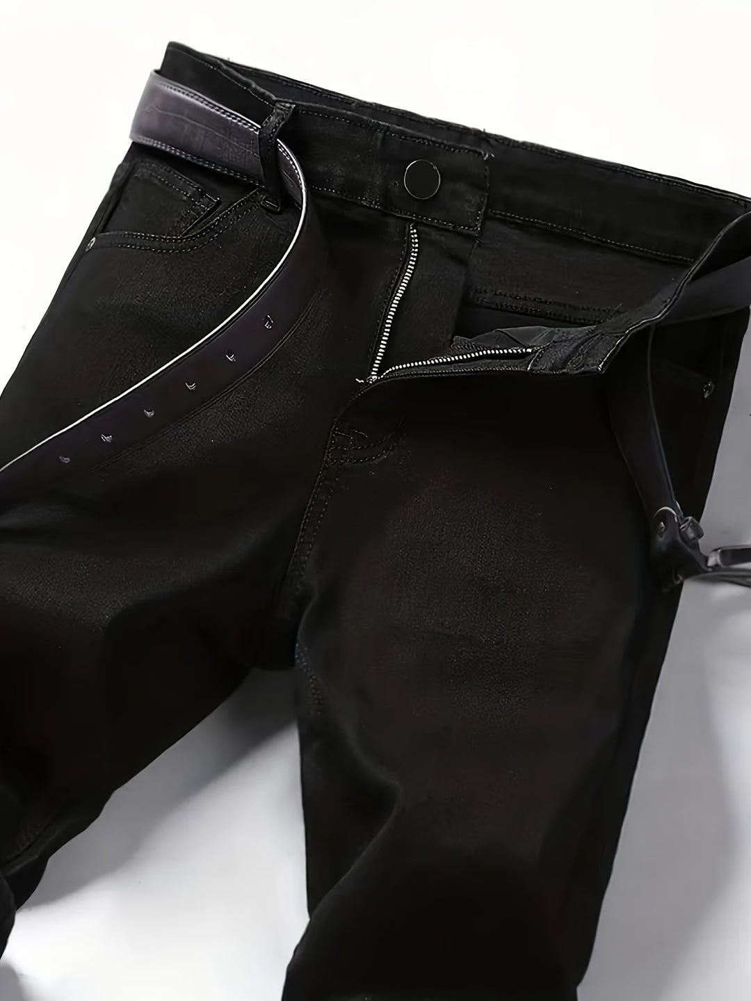 Herrenjeans | Slim fit | Elastisch & Trendy | Gerades Bein