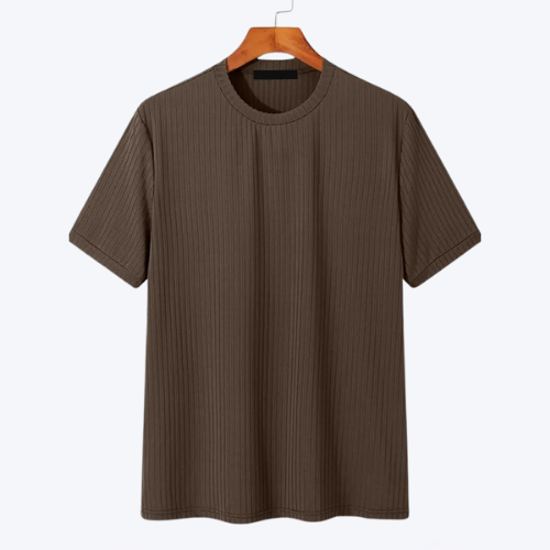 Herrensommer-Set | T-Shirt & Hose | Baumwolle | Rundhalsausschnitt & kurze Ärmel