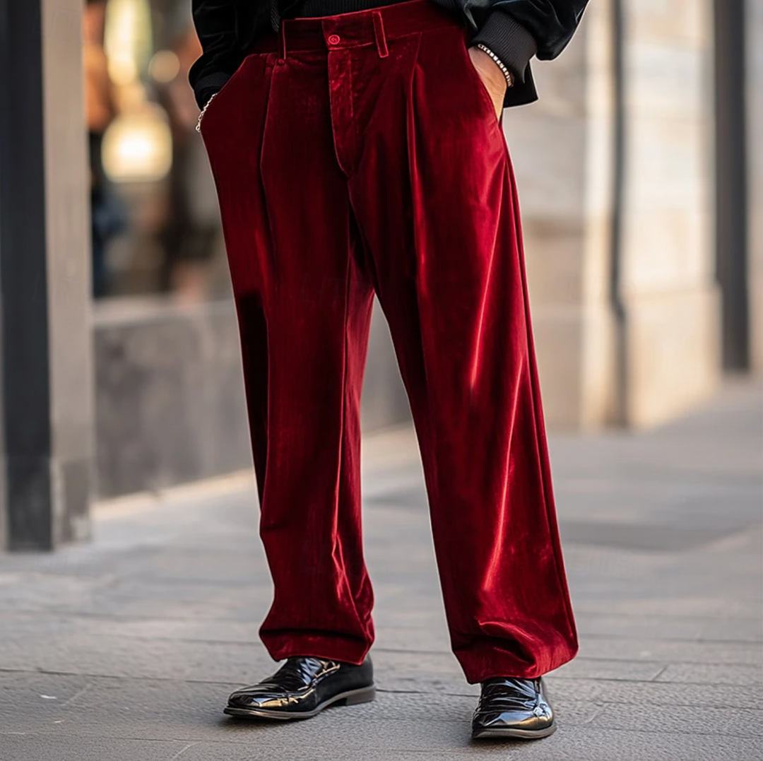 Modische Herren-Rippstrickhose mit Komfort und zeitlosem Charme | Kevin