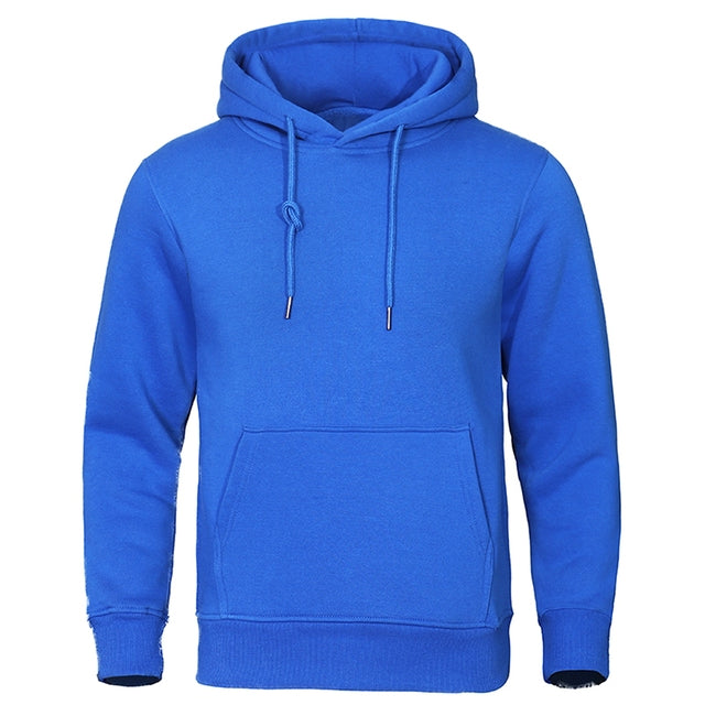 Trendiger und lässiger Hoodie für Männer mit Kängurutaschen und verstellbaren Kordelzügen | Roderick