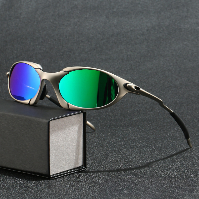 Herrensonnenbrille | Sportliches Design | Polarisierte Gläser | UV-Schutz | Leichtmetall