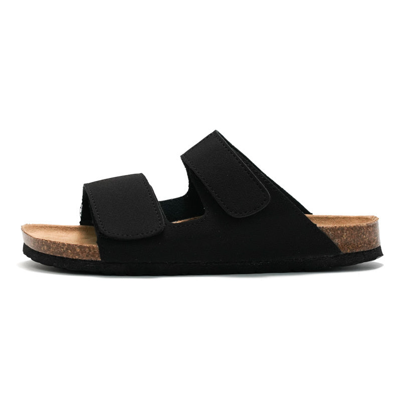 Herrensandalen | Doppelter Riemen & Geschlossener Verschluss | Komfortabel & Atmungsaktiv | Gummisohle