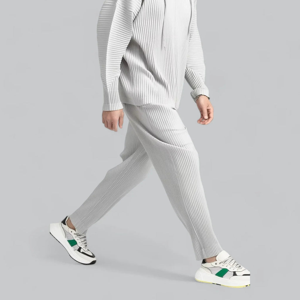 Lässige Herrenhose mit modernen Plissee-Details für eine stilvolle Passform | Jake