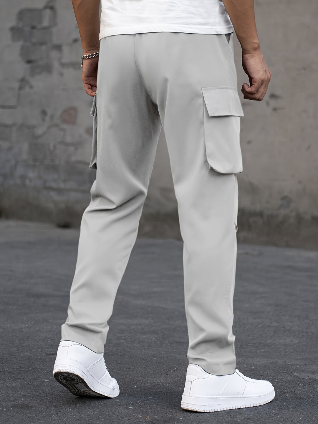 Herren Cargo-Hose | Mehrere Taschen | Trendy & Bequem | Non-Stretch