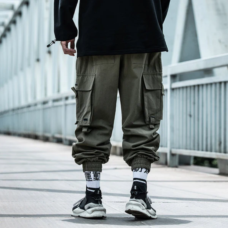 Vielseitige und einzigartige Tactical Cargo Hose mit mehreren Taschen für Männer | Jesse