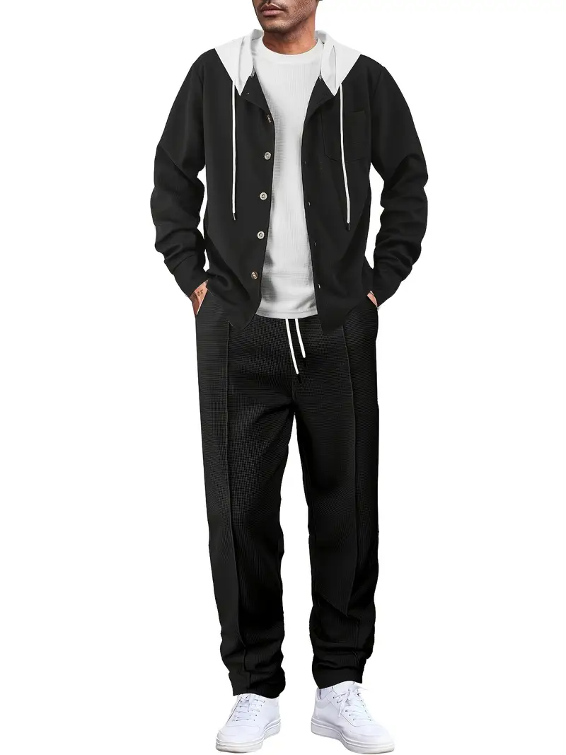 Herren-Strickset | Stylisch & Bequem | Weicher Stoff & Perfekte Passform