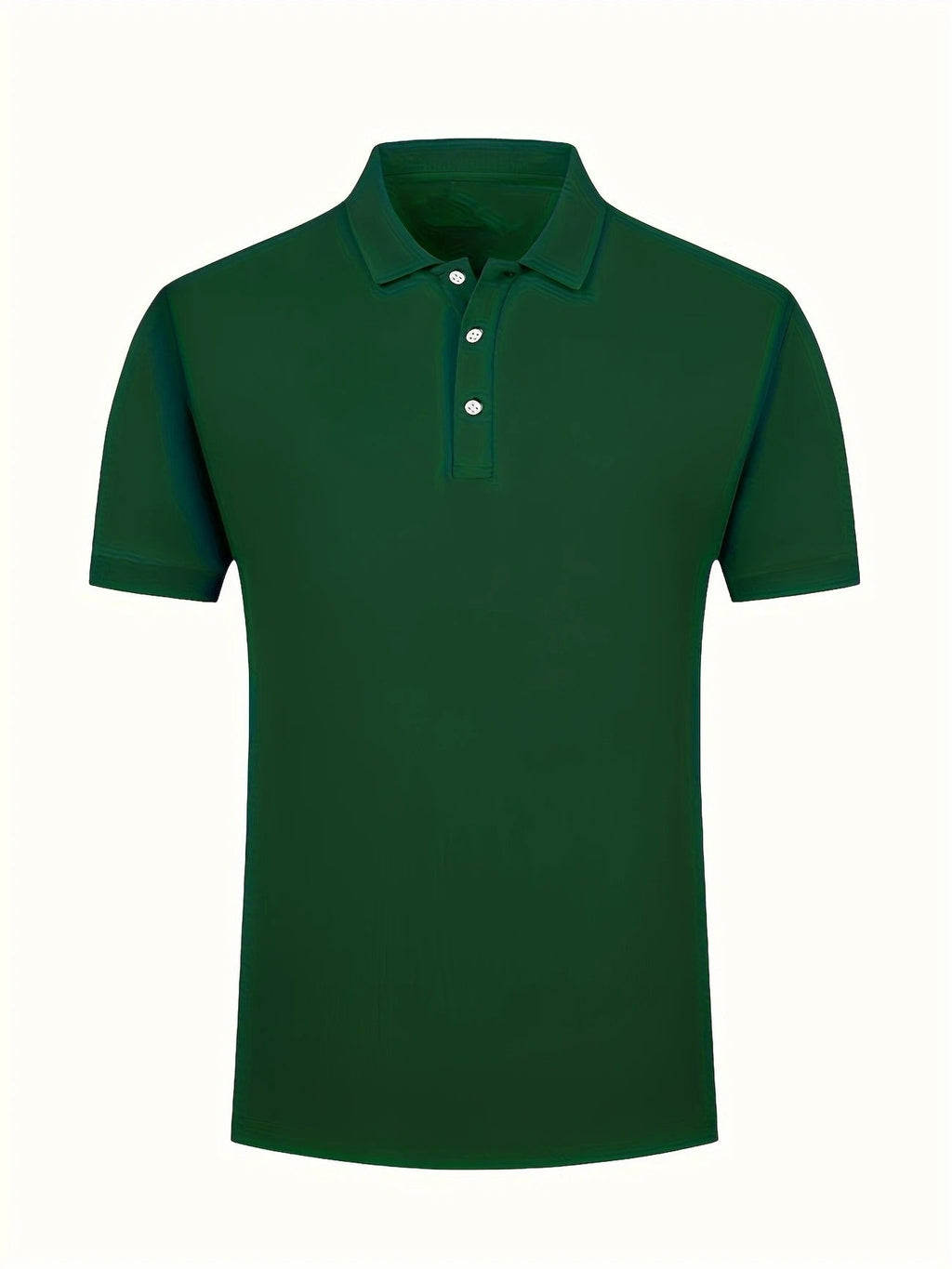 Herren-Polo | Unifarben | Kurze Ärmel & Reverskragen | Lässiger Look
