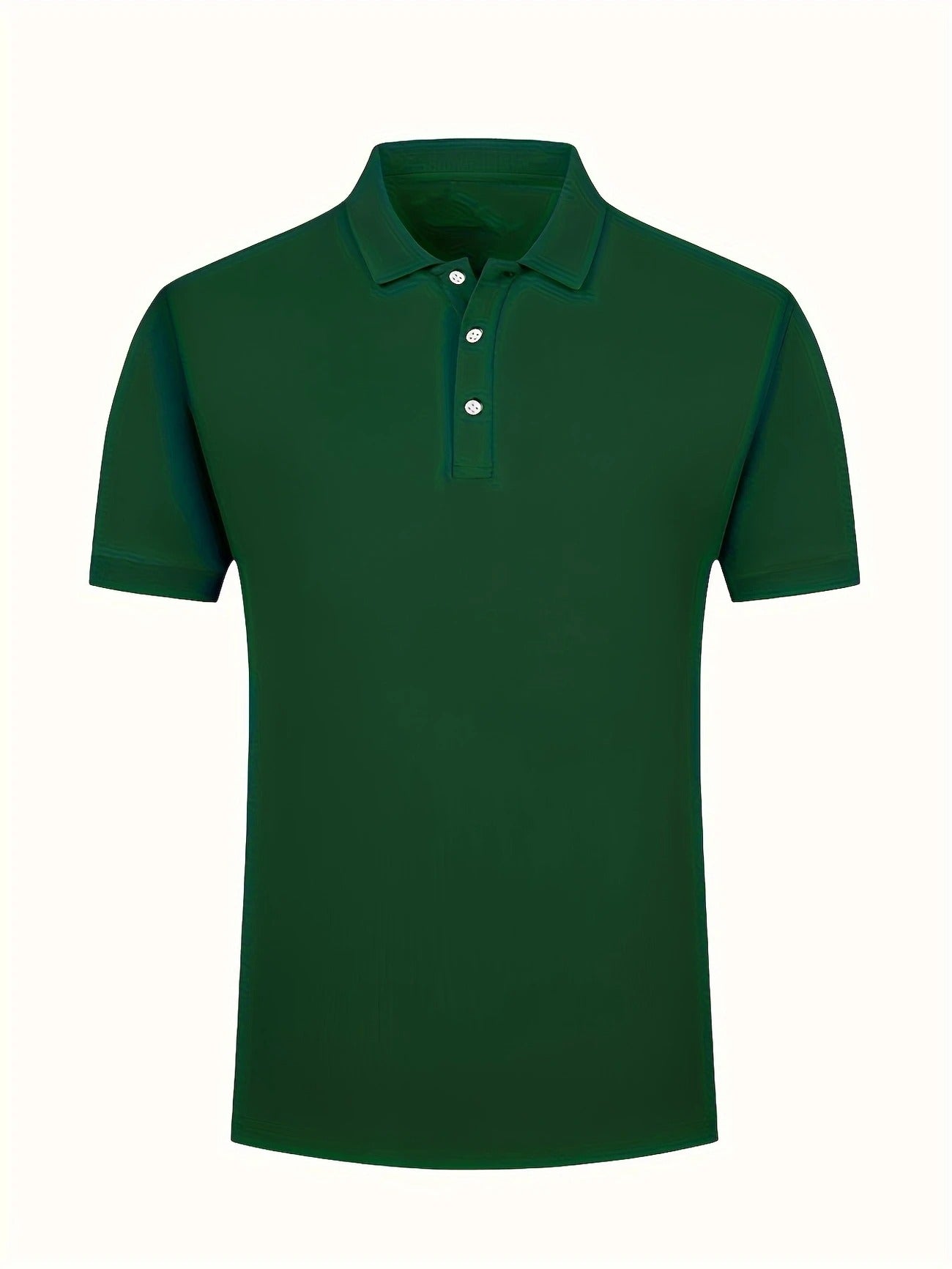 Herren-Polo | Unifarben | Kurze Ärmel & Reverskragen | Lässiger Look