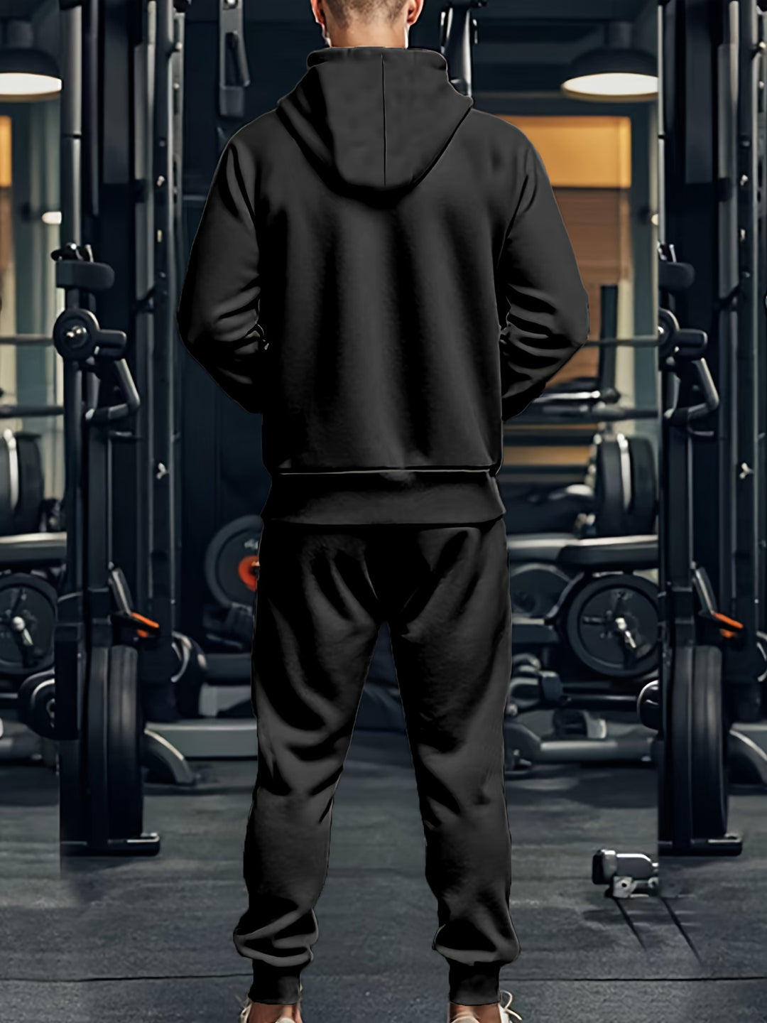 Herren Sport Set | Kapuzenpulli & Sweatpants | Bequem & Lässig | Für Sport & Freizeit