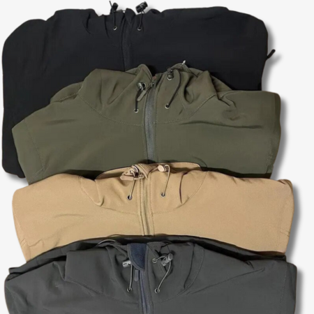 Taktische Herrenjacke und -hose im Set für ultimative Haltbarkeit und Funktionalität | Wout