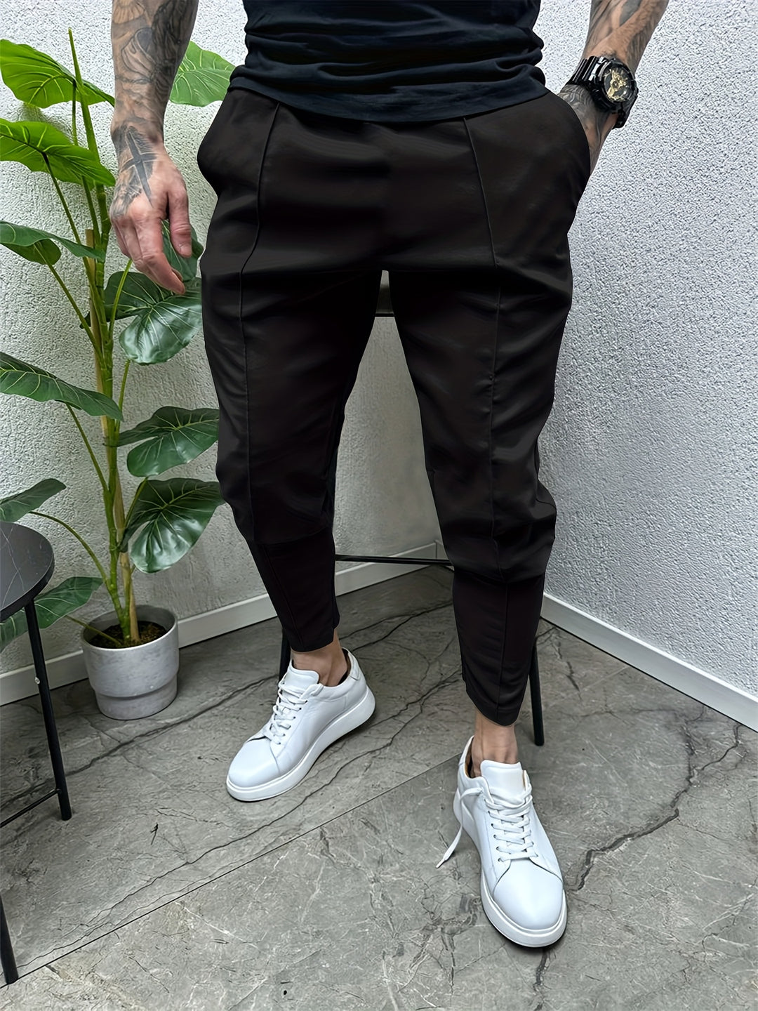 Herrenhosen | Slim fit | Kordelzug | Casual & Outdoor | Frühling & Herbst