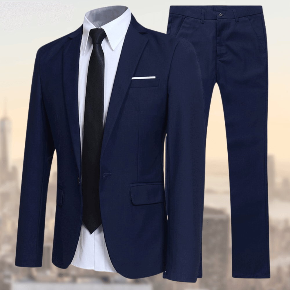 Zweiteiliger Herrenanzug | Casual Wedding Suit | Business & Ceremony | Slim Fit Westwear Set