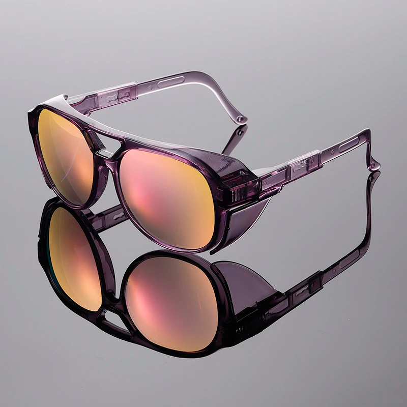Herren-Sonnenbrille | Polarisiert UV400 | Sport & täglicher Gebrauch | Leichter schwarzer Rahmen