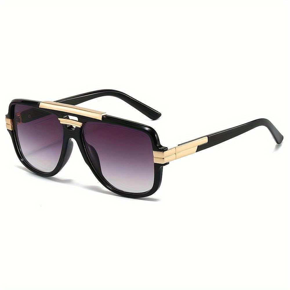 Herren Vintage Pilotenbrille | Voller Zinklegierungsrahmen | Retro & Stilvoll