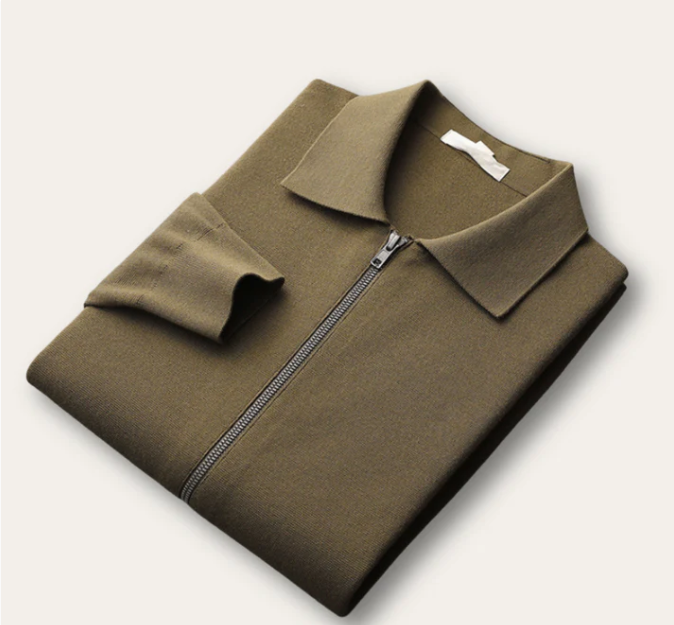 Stylischer und warmer Polo-Pullover für Männer mit trendigem Design und ultimativem Komfort | Finn