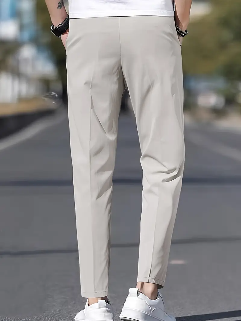 Modische und bequeme Hose mit Taschen für Männer mit entspannter Passform | Yassin
