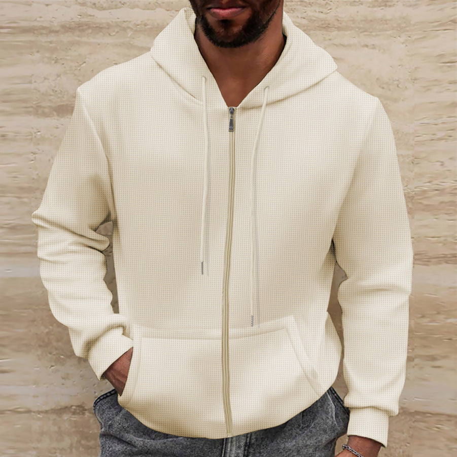 Warmer und stylischer Hoodie für Männer mit einzigartigem Stil und bequemen Taschen | Jari