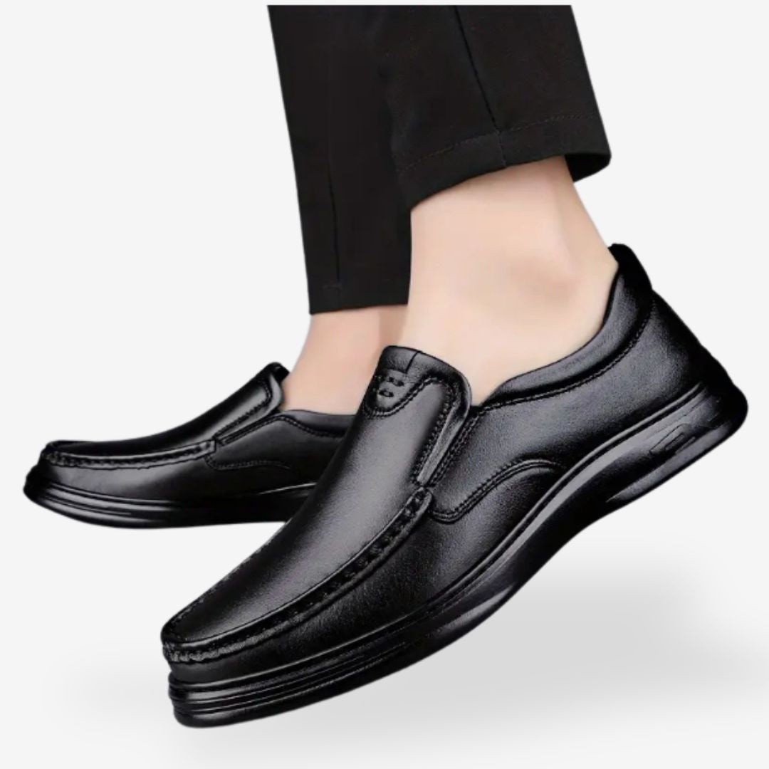 Anspruchsvolle Anzugschuhe aus Kunstleder für Herren mit zeitlosem Charme und klassischem Design | Morris