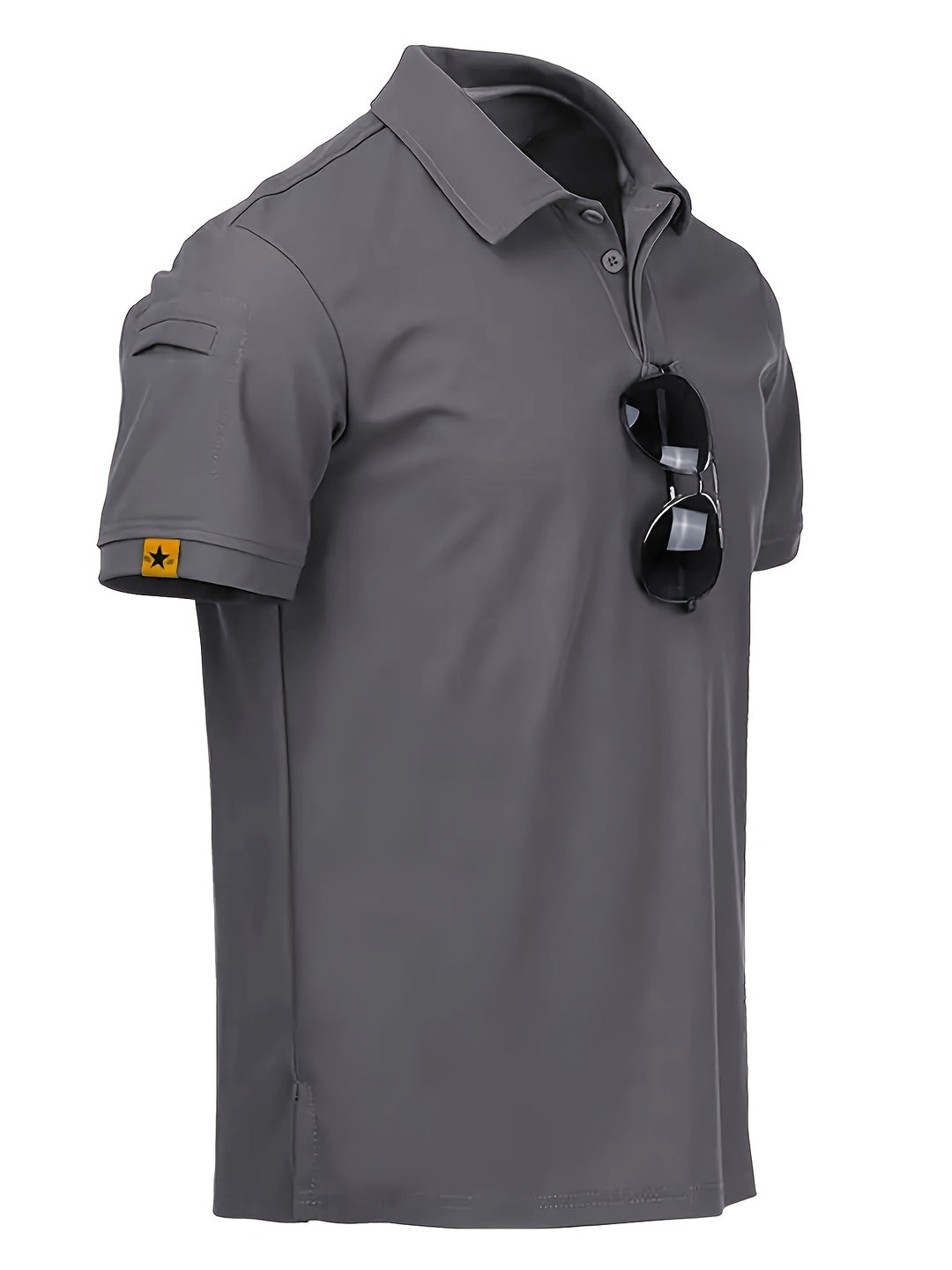 Taktisches Herren-Poloshirt | Atmungsaktiv & leicht | Kragen: Polo | Sommeraktivitäten