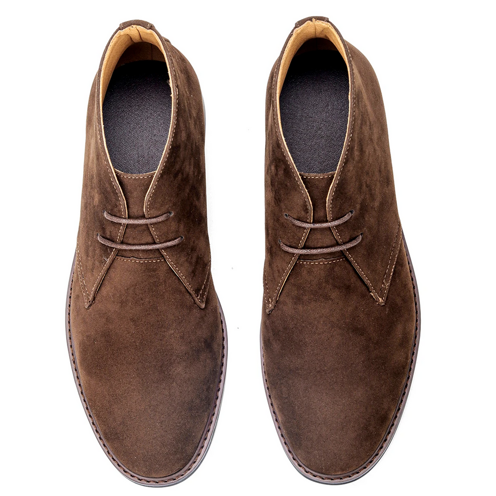Zeitlose und einzigartige Wildlederstiefel für Männer mit elegantem Komfort und klassischem Charme | Boaz