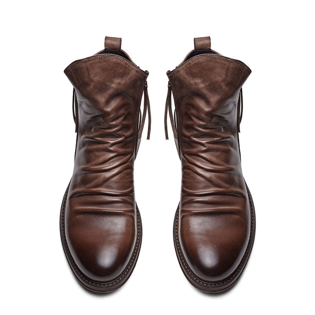 Elegante Chelsea-Boots aus Leder für Herren mit zeitlosem Design und klassischem Charme | Valentine