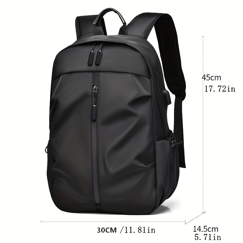 Herrenrucksack | Großes Fassungsvermögen & mehrere Taschen | Sportliches & ergonomisches Design | Synthetisches Gewebe