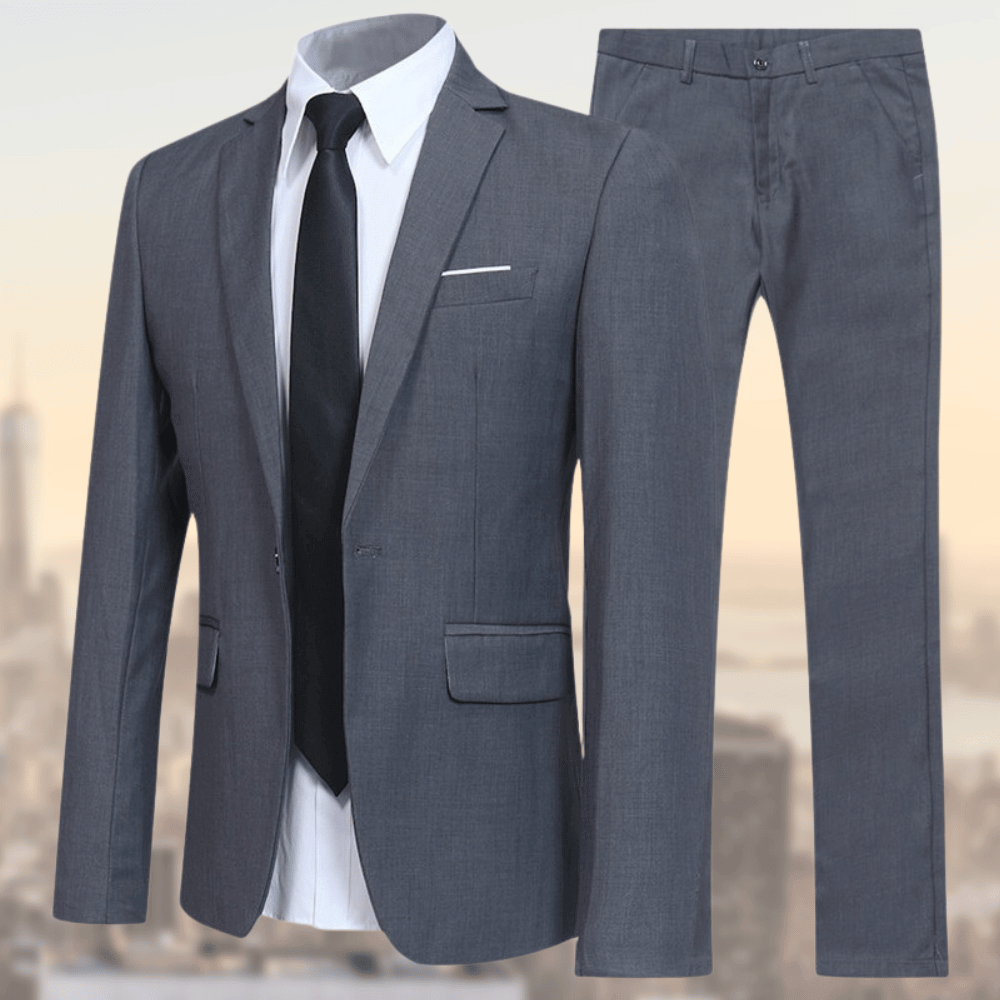 Zweiteiliger Herrenanzug | Casual Wedding Suit | Business & Ceremony | Slim Fit Westwear Set
