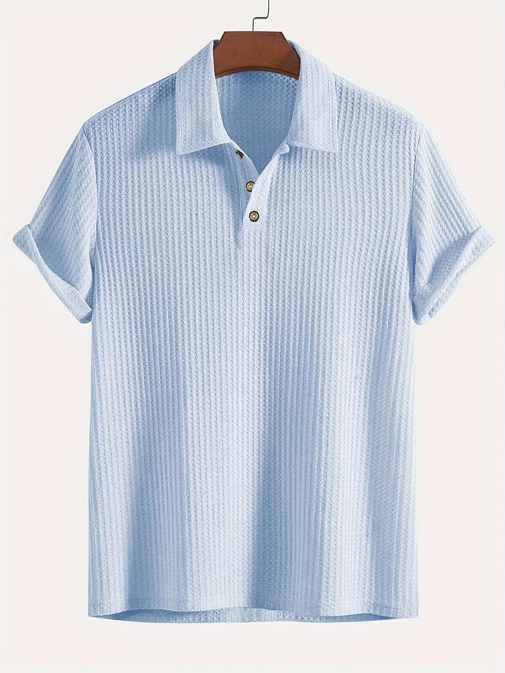 Herren-Sporthemd | Kurze Ärmel & Reversible Kragen | Hohe Qualität & Atmungsaktiv | Sommer & Outdoor