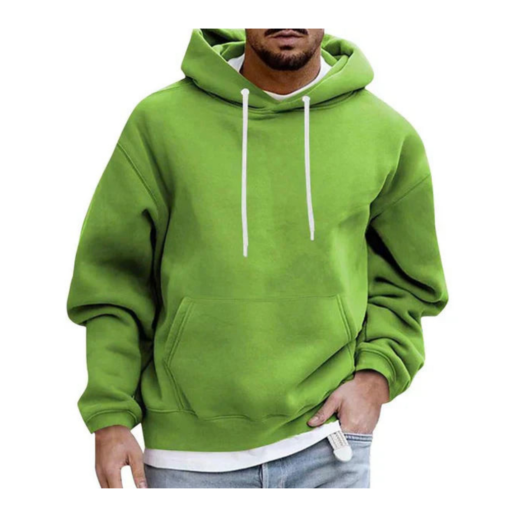 Bequemer Herren-Kapuzenpullover in Übergröße mit zeitloser Wärme und lässiger Eleganz | Victor