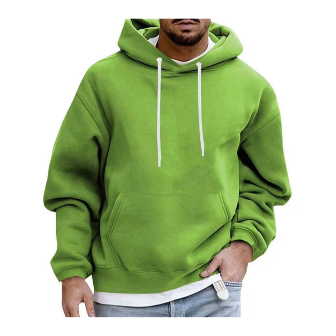 Bequemer Herren-Kapuzenpullover in Übergröße mit zeitloser Wärme und lässiger Eleganz | Victor