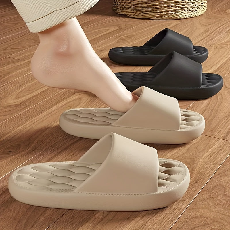 Herren Hausschuhe | Offene Zehe & Atmungsaktive Pantoffeln | Bequem & Rutschfest | EVA Material