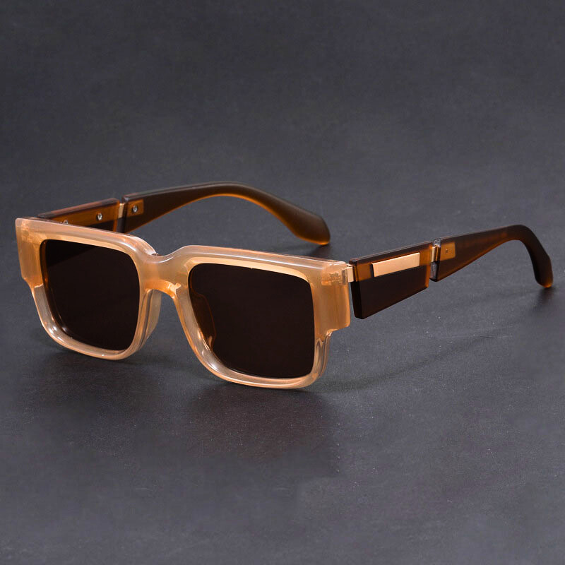 Polarisierte Herren-Sonnenbrille | Acetat-Rahmen | UV400-Schutz | Breites Design