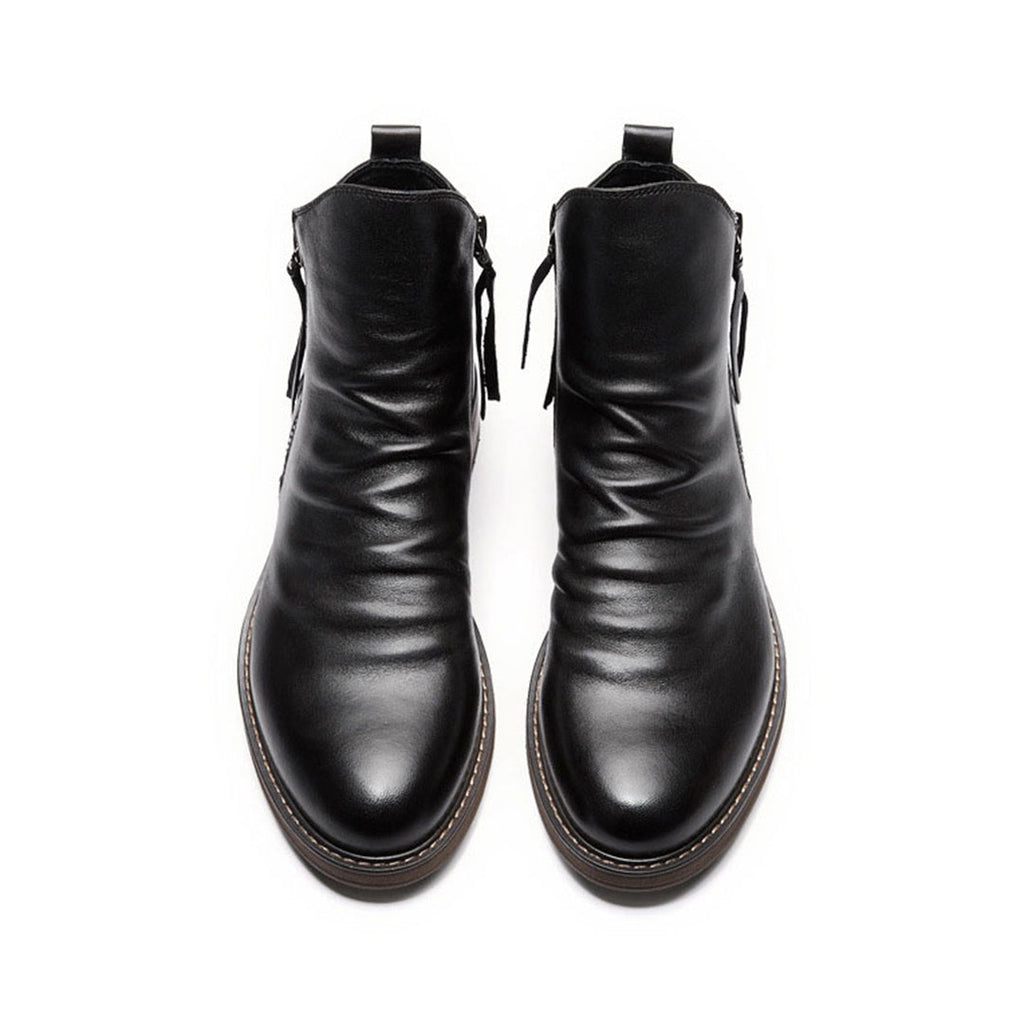 Elegante Chelsea-Boots aus Leder für Herren mit zeitlosem Design und klassischem Charme | Valentine