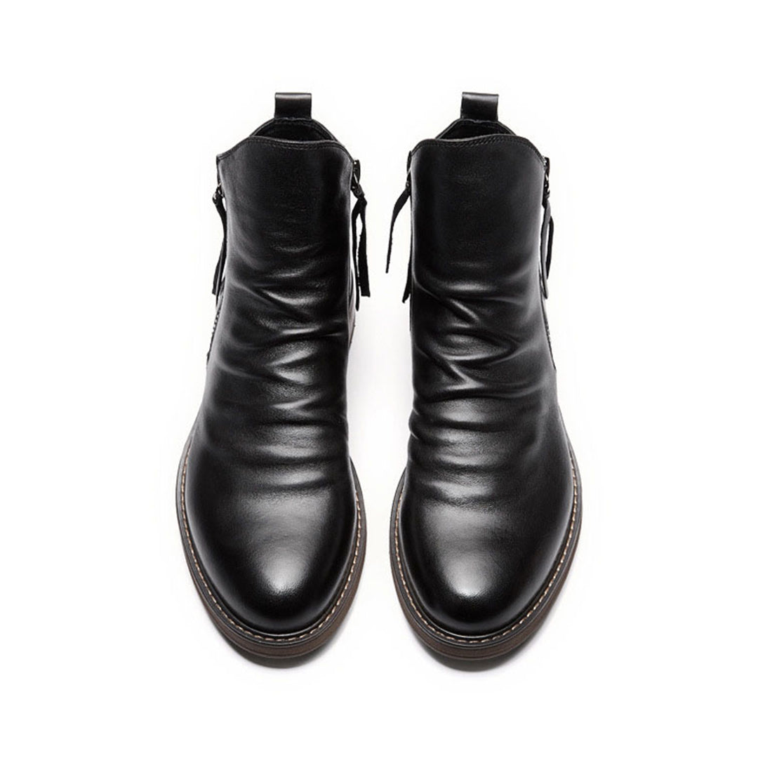 Elegante Chelsea-Boots aus Leder für Herren mit zeitlosem Design und klassischem Charme | Valentine