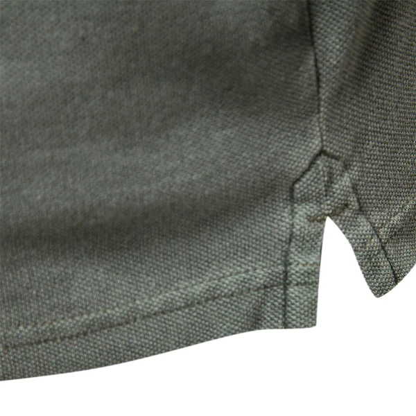 Herren-Poloshirt | Atmungsaktive Baumwolle | Casual & Golf | Unifarben | Kurze Ärmel