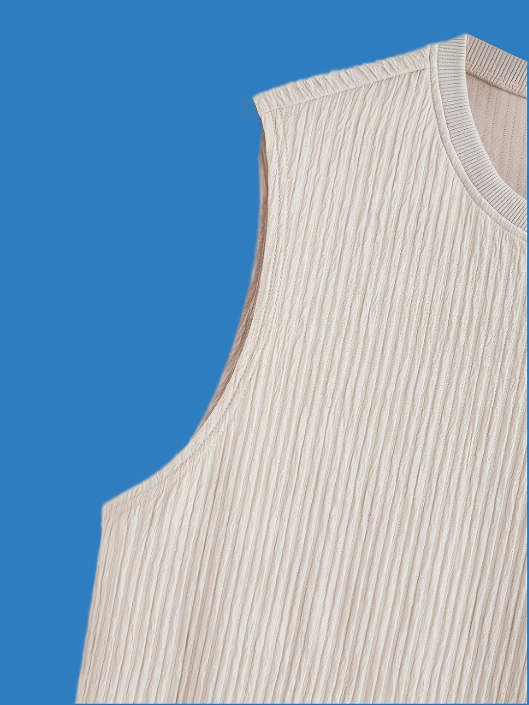 Ärmelloses Oberteil & Hose | Modern & Stylisch | Lässige Sportbekleidung Herren Set