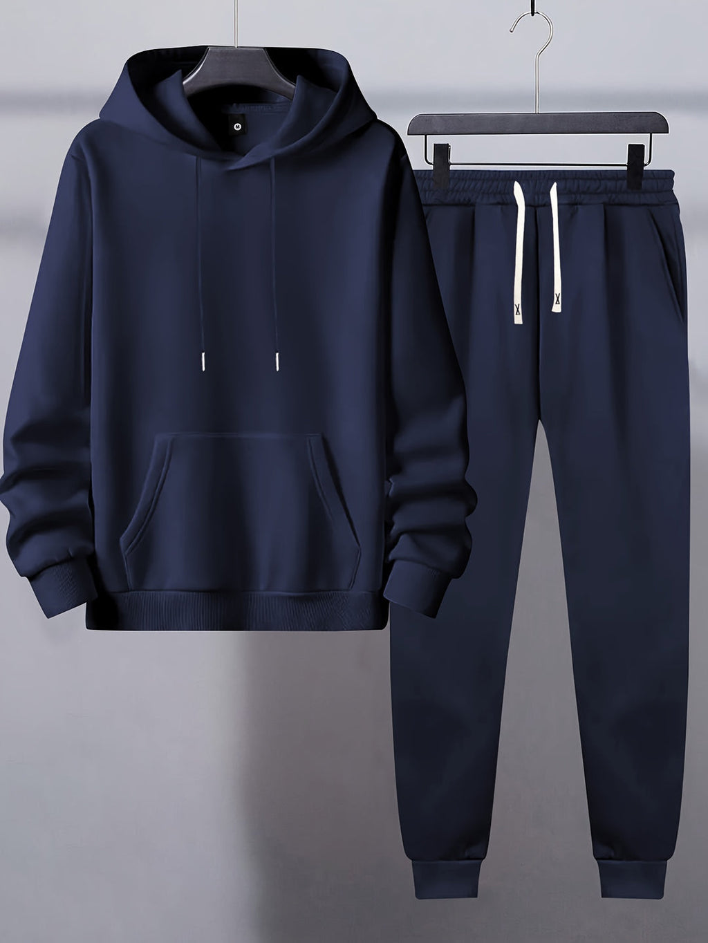 Herren Sweatsuit | Kapuzenpulli & Kordelzughose | Bequem & sportlich | Unifarben