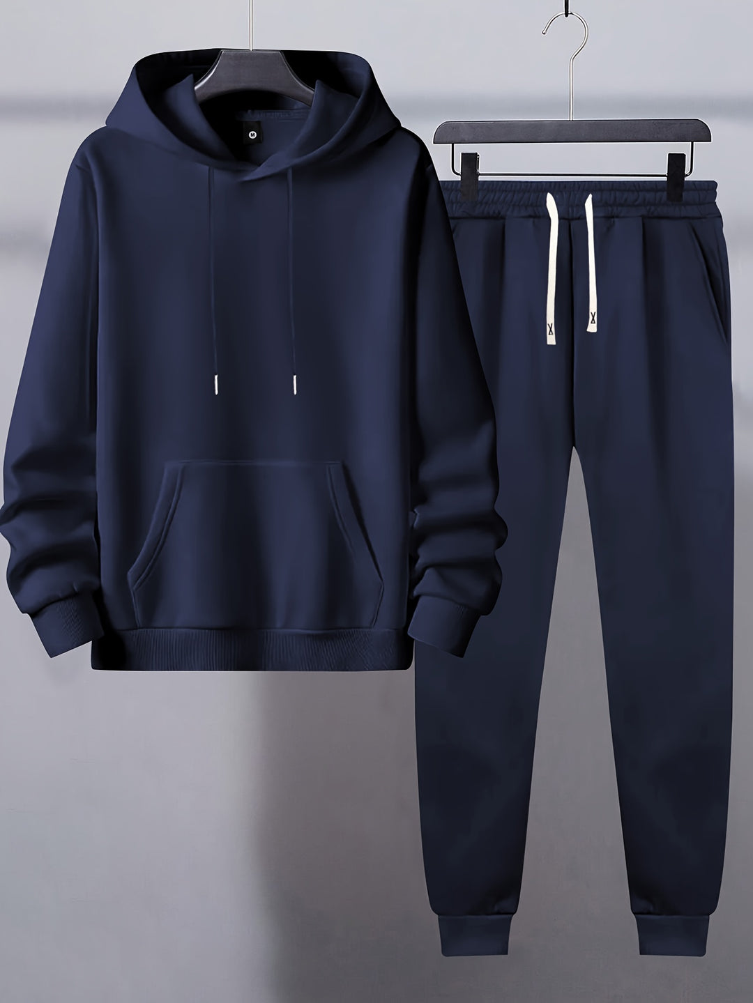 Herren Sweatsuit | Kapuzenpulli & Kordelzughose | Bequem & sportlich | Unifarben
