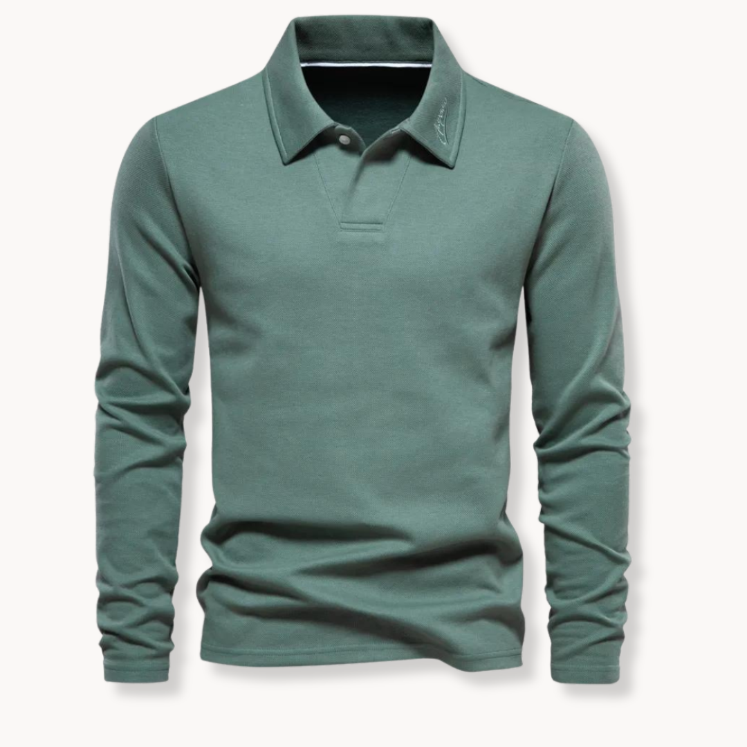 Vielseitiges Polo für Männer mit zeitlosem Komfort und schicker Eleganz | Yassin
