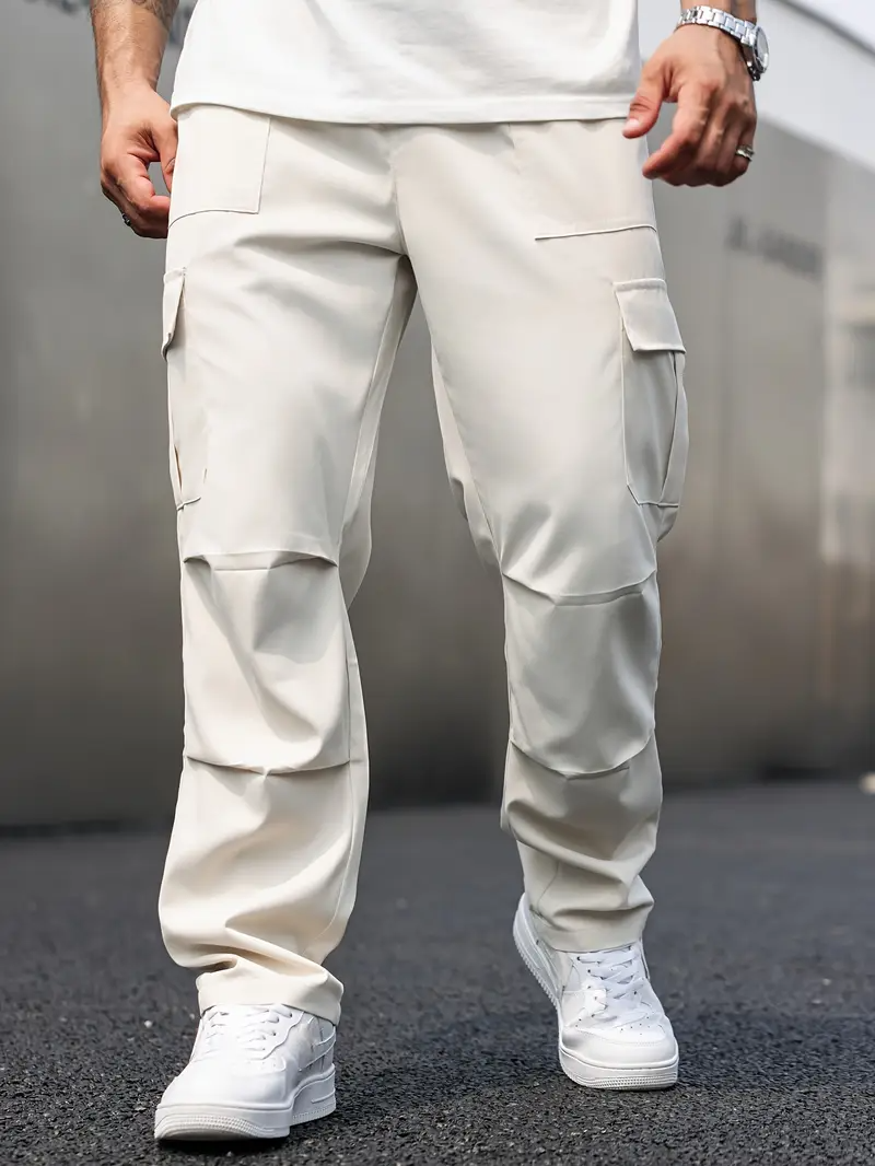 Vielseitige Herren-Cargohose mit mehreren Taschen und entspannter Passform | Roderik