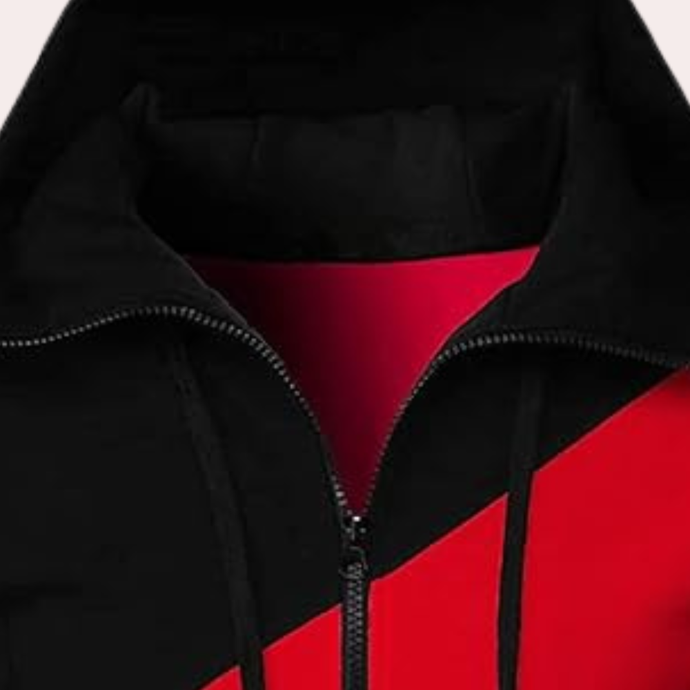 Stylischer 2-teiliger Herren-Trainingsanzug mit ultimativem Komfort und trendigem Design | Jesse