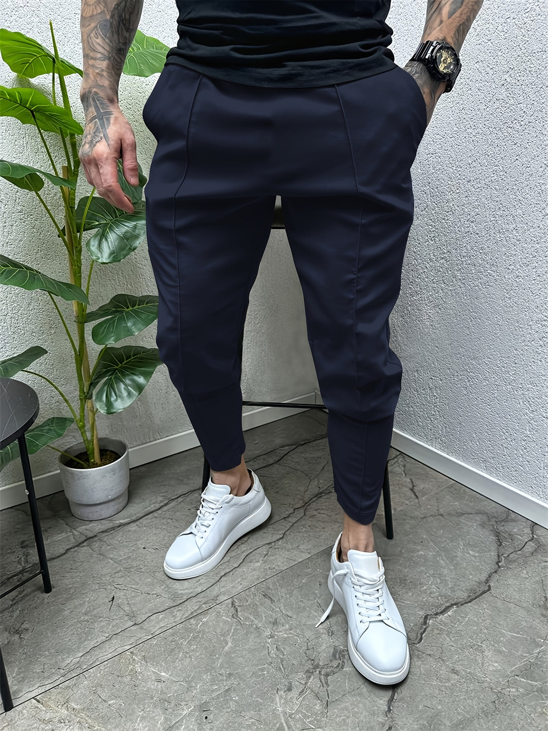 Herrenhosen | Slim fit | Kordelzug | Casual & Outdoor | Frühling & Herbst