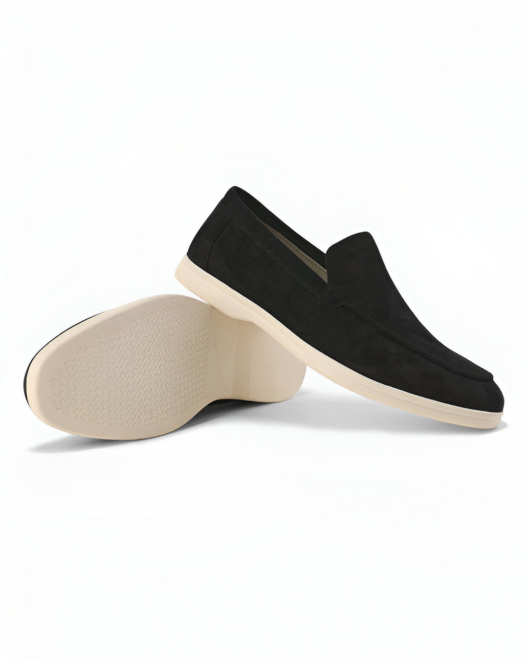 Herren-Sommer-Set | Leinenhemd & -hose + Wildleder-Loafer | Leicht & Elegant