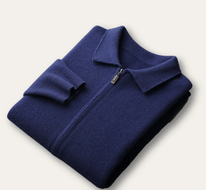 Stylischer und warmer Polo-Pullover für Männer mit trendigem Design und ultimativem Komfort | Finn