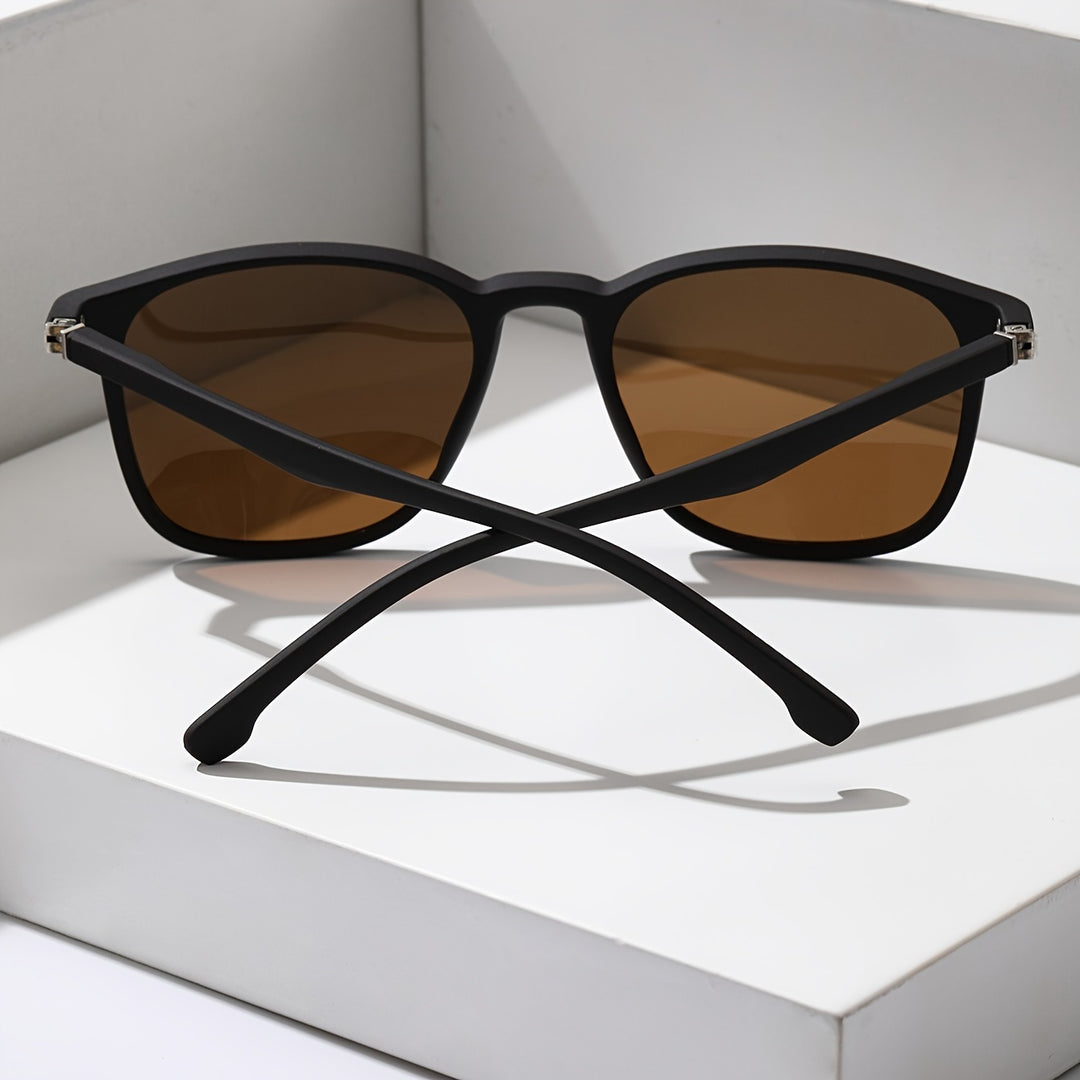 Klassische polarisierende Sonnenbrille für Männer mit anspruchsvollem Design und UV-Schutz | Oscar